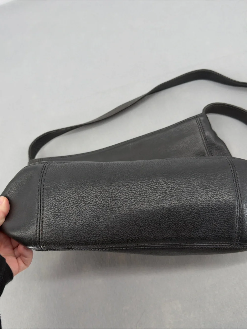 Coach Vintage Black Leather 4920 Sonoma Crossbody Bag